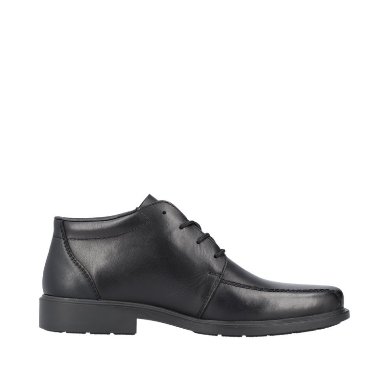 Мъжки кожени обувки Rieker Antistress черни B0011-00