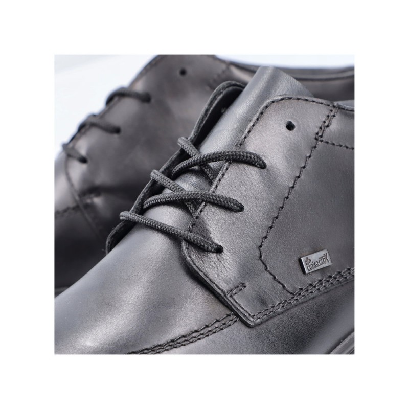 Мъжки кожени обувки Rieker Antistress черни B0011-00