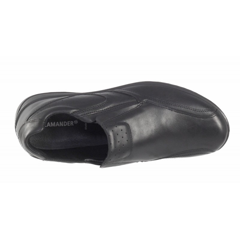 Мъжки обувки от естествена кожа Salamander черни