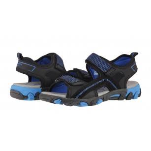 Ортопедични сандали Superfit черни/сини 