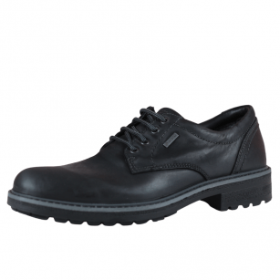 Мъжки обувки Ara с връзки естествена кожа черни GORE-TEX® НЕПРОМОКАЕМИ 