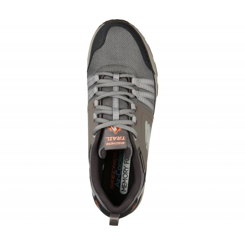 Мъжки спортни обувки Skechers Water Repellent бежови мемори пяна