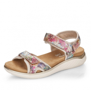 Дамски сандали REMONTE D7752-90 цветни