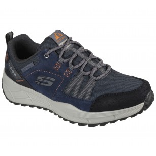 Мъжки спортни обувки Skechers мемори пяна сини/сиви