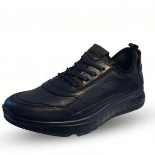 Мъжки спортни обувки Soho Mayfair естествена кожа черни 