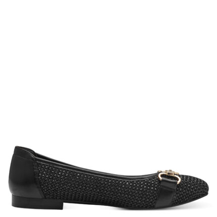 Дамски обувки Tamaris Comfort Lining балерина Touch it черни