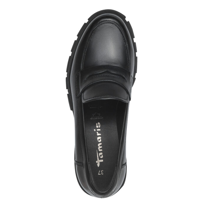 Дамски обувки Tamaris Comfort Lining естествена кожа черни