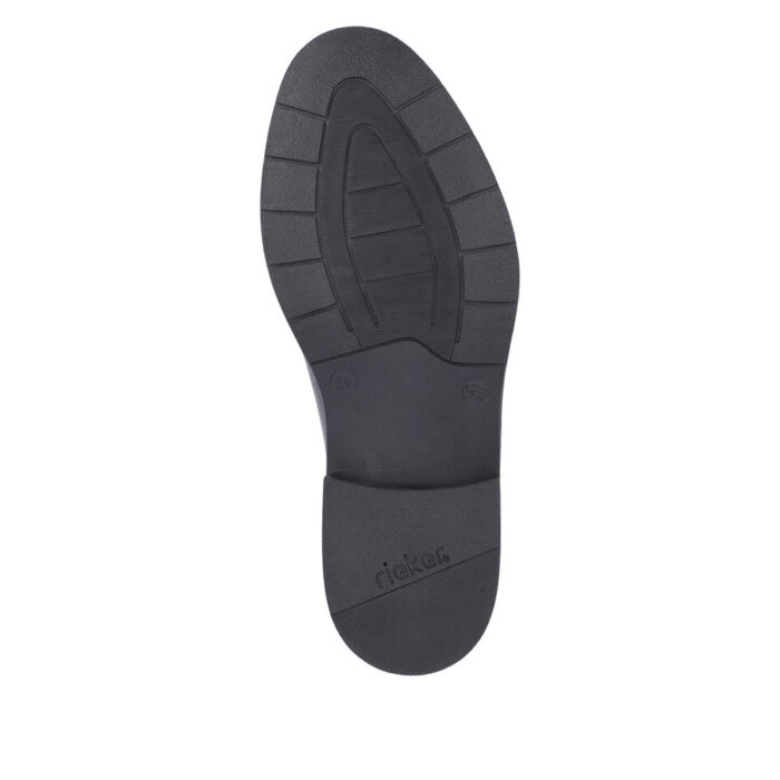 Мъжки кожени обувки без връзки Rieker Antistress черни 10351-00