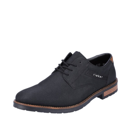 Мъжки елегантни обувки с връзки Rieker 14614-00