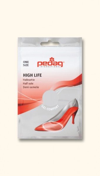 Гел полу-стелка Pedag High Life за високи токчета