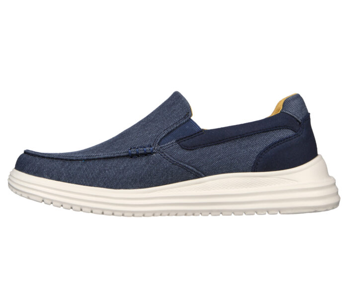 Мъжки ежедневни обувки  Skechers PROVEN  мемори пяна сини