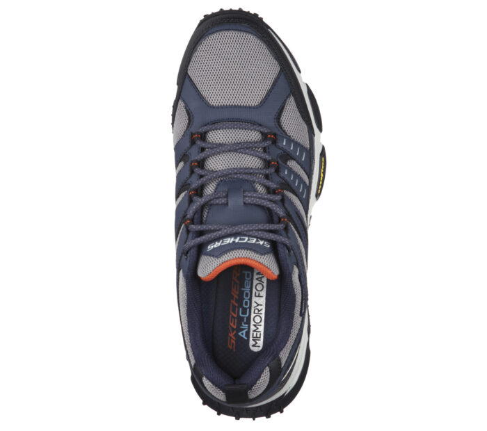 Мъжки спортни обувки Skechers Water Repellent сини мемори пяна