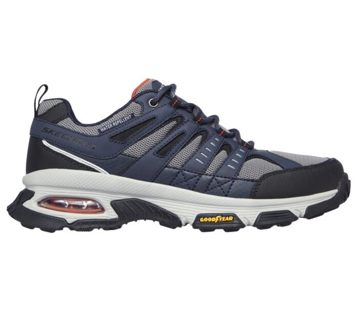 Мъжки спортни обувки Skechers Water Repellent сини мемори пяна