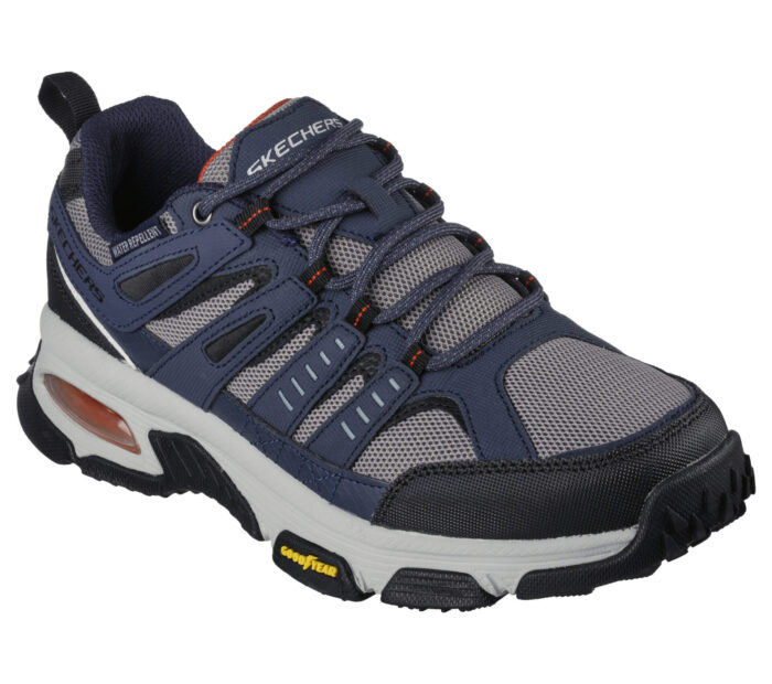 Мъжки спортни обувки Skechers Water Repellent сини мемори пяна