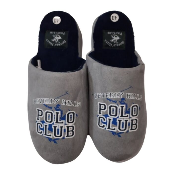 Домашни чехли Polo Club сиви