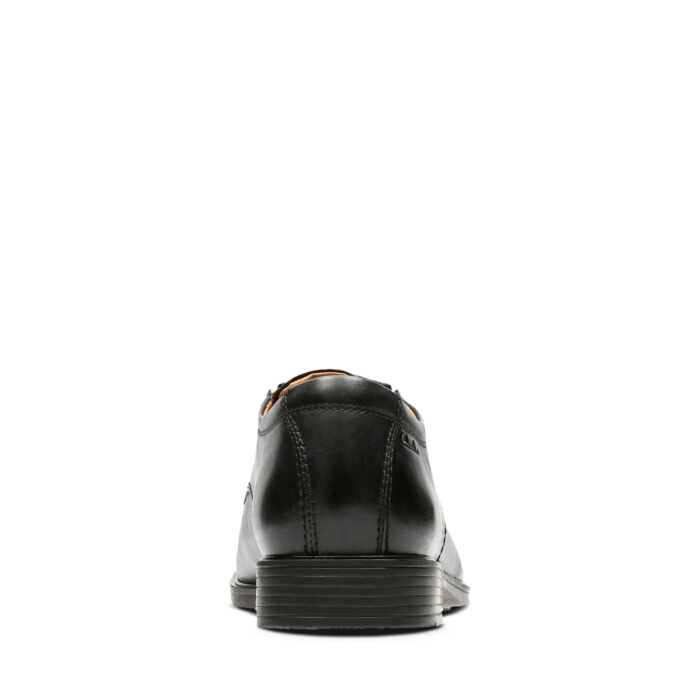 Мъжки обувки Clarks Tilden Cap естествена кожа черни