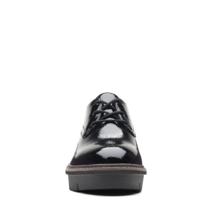 Дамски обувки с връзки Clarks Airabell черни