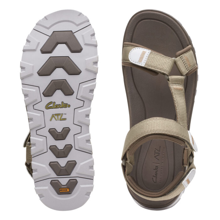 Мъжки анатомични сандали Clarks ATL Trek Sea зелени