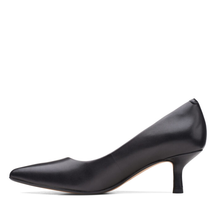 Дамски елегантни обувки на ток Clarks Violet55 Rae черни