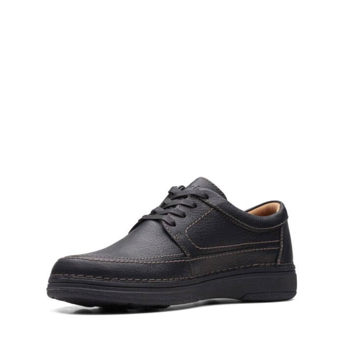 Мъжки спортни обувки Clarks Nature 5 Lo  естествена кожа черни