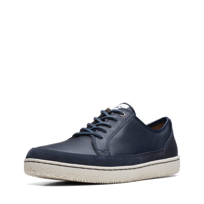 Мъжки обувки Clarks Hodson Lac естествен кожа сини