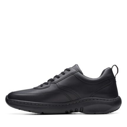 Мъжки ежедневни обувки Clarks Pro Lace ‘черни