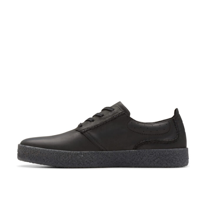 Мъжки обувки Clarks Casual StreethillLace естествена кожа черни