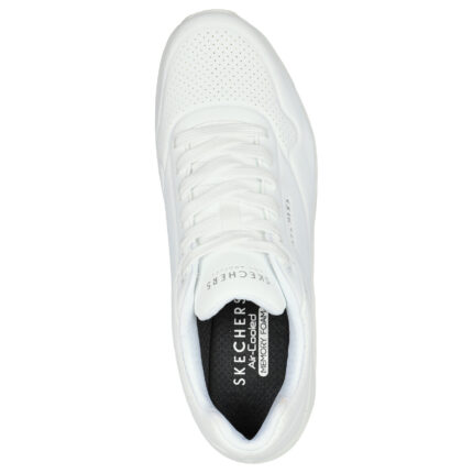 Мъжки спортни обувки  Skechers мемори пяна бели
