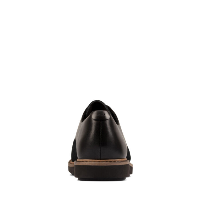 Дамски обувки Clarks Glick Darby естествена кожа черни