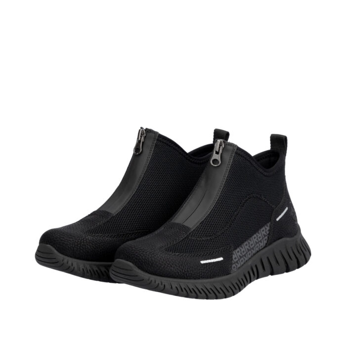 Дамски обувки RIEKER M5351-00 VEGAN черни