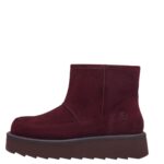 Дамски боти Tamaris Touch it естествен велур бордо - Image 3