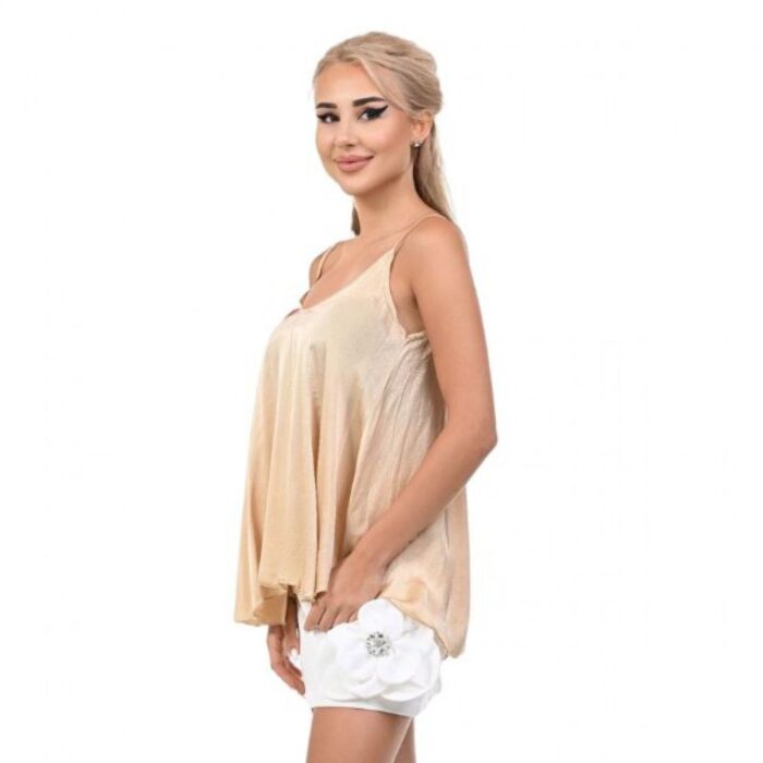 Дамски потник Yoncy бежов - Image 1
