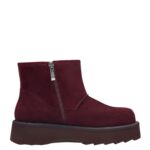 Дамски боти Tamaris Touch it естествен велур бордо - Image 7