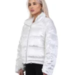 Дамско яке YONCY - бяло