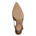 Дамски кожени обувки на ток Tamaris Touch it кафяви - Image 6