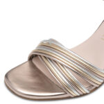 Дамски елегантни сандали Marco Tozzi FEEL ME златисти - Image 3