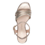 Дамски елегантни сандали Marco Tozzi FEEL ME златисти - Image 4