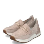 Дамски равни обувки Rieker 58955-31 розови - Image 2