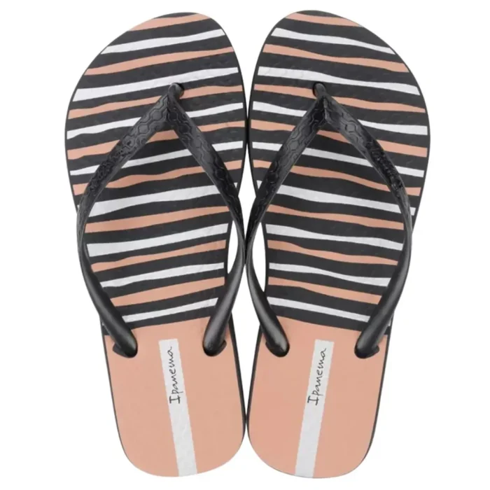 Дамски чехли Ipanema-83582-Black/Brown - Image 2
