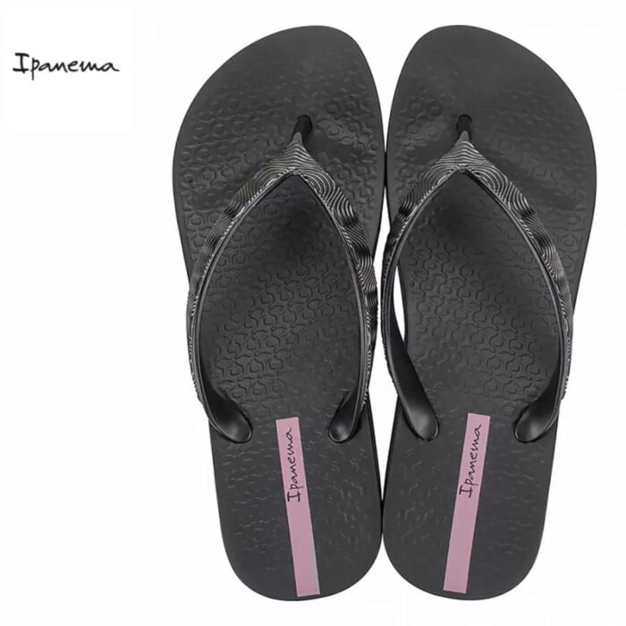 Дамски чехли на платформа Ipamena-83612-Black - Image 2
