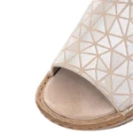 Дамски кожени сандали Ara HighSoft бежови - Image 4