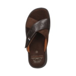 Мъжки кожени чехли Bugatti кафяви - Image 6