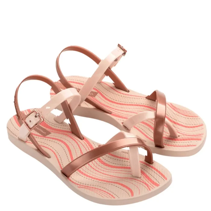 Детски сандали Ipanema-83534-Beige/Metallic Pink - Image 1