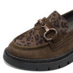 Дамски велурени обувки Tamaris Comfort Wide Fit кафяви - Image 3