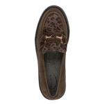 Дамски велурени обувки Tamaris Comfort Wide Fit кафяви - Image 5