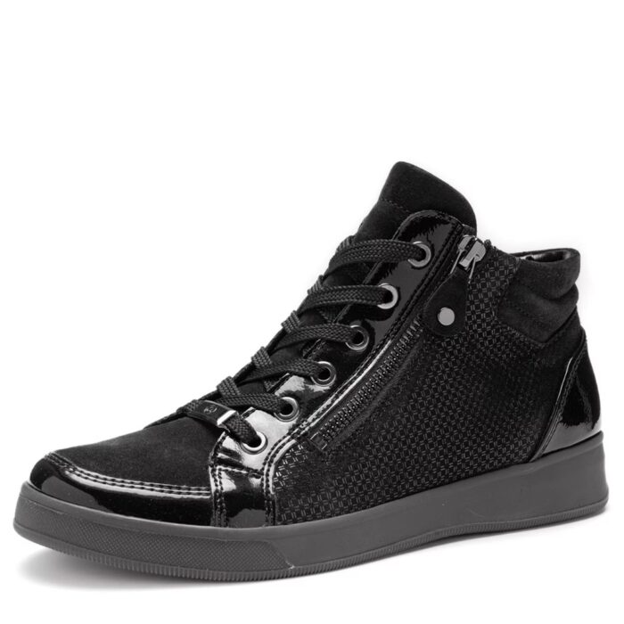 Дамски спортни обувки Ara High Soft черни - Image 1