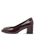 Дамски елегантни обувки на ток Marco Tozzi бордо - Image 2