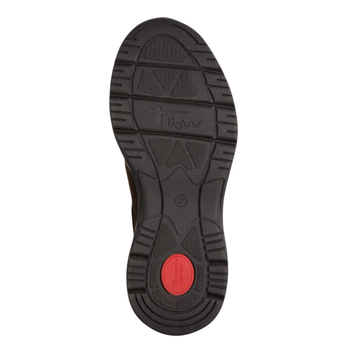 Дамски спортни обувки/сникърси Tamaris Comfort Widefit Duo-tex черни/кафяви - Image 6