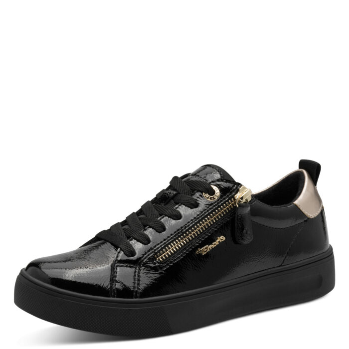 Дамски спортни обувки/кецове Tamaris Comfort Widefit черни - Image 1