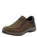 Мъжки ежедневни обувки без връзки Rieker 03651-25 Tex мембрана кафяви - Image 3